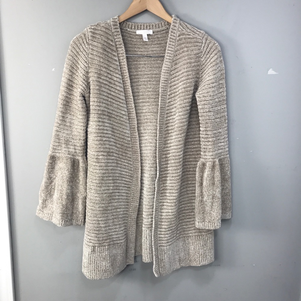 LC Lauren Conrad Chenille Cardigan Sweater